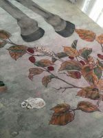 日本画　卒業制作